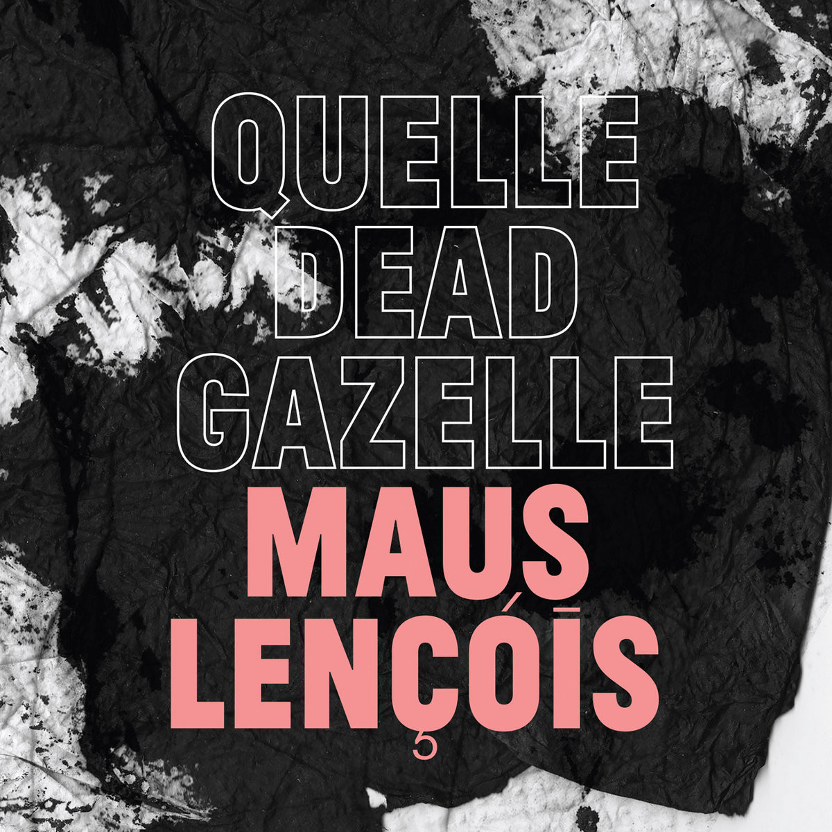 The band's name and the album title written with big letters.